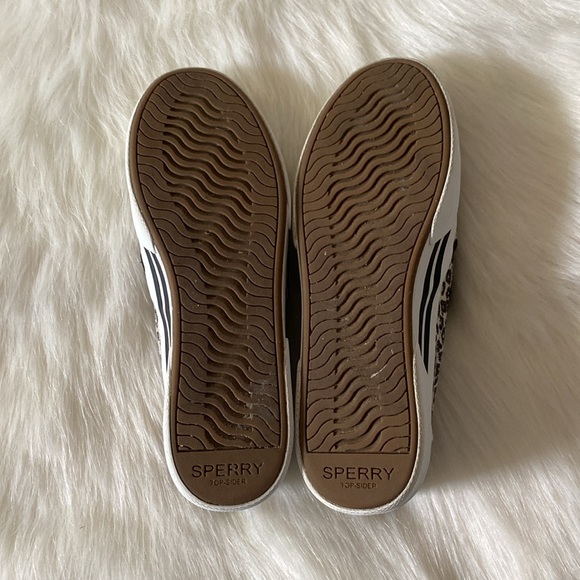 Sperry Top-Sider Pier Wave Hi Slip-On Leopard Print Sneakers Size 8.5 - Picture 4 of 6